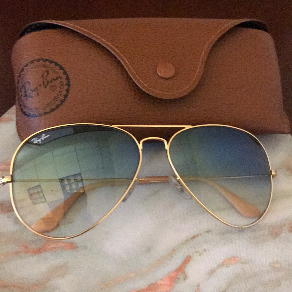 Ray Bans aviator sunglasses! - Picture 4 of 6